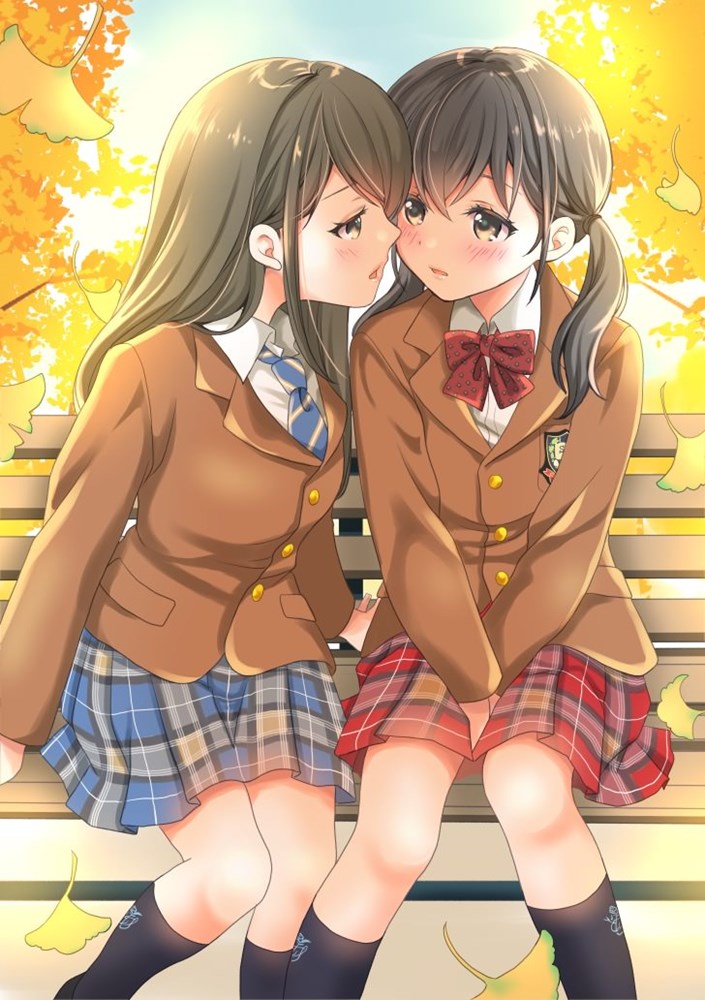 【百合】女の子同士の画像【レズ】　その２６